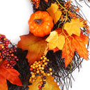 Autumn Maple Leaf Wreath