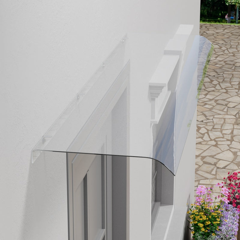 Garden Sanctuary Transparent Window Door Awning Canopy
