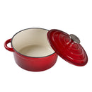 Breeins Enameled Cast Iron Dutch Oven Pot With Lid