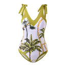 Tummy Control Swimsuit with Cover Up Skirt