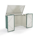 Livingandhome Heavy Duty Steel Bicycle Storage Shed