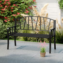 Metal Garden Patio Bench