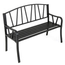 Metal Garden Patio Bench
