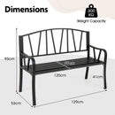 Metal Garden Patio Bench