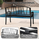 Metal Garden Patio Bench