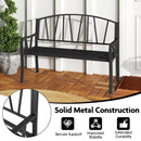 Metal Garden Patio Bench