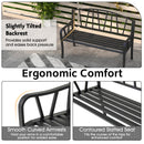 Metal Garden Patio Bench