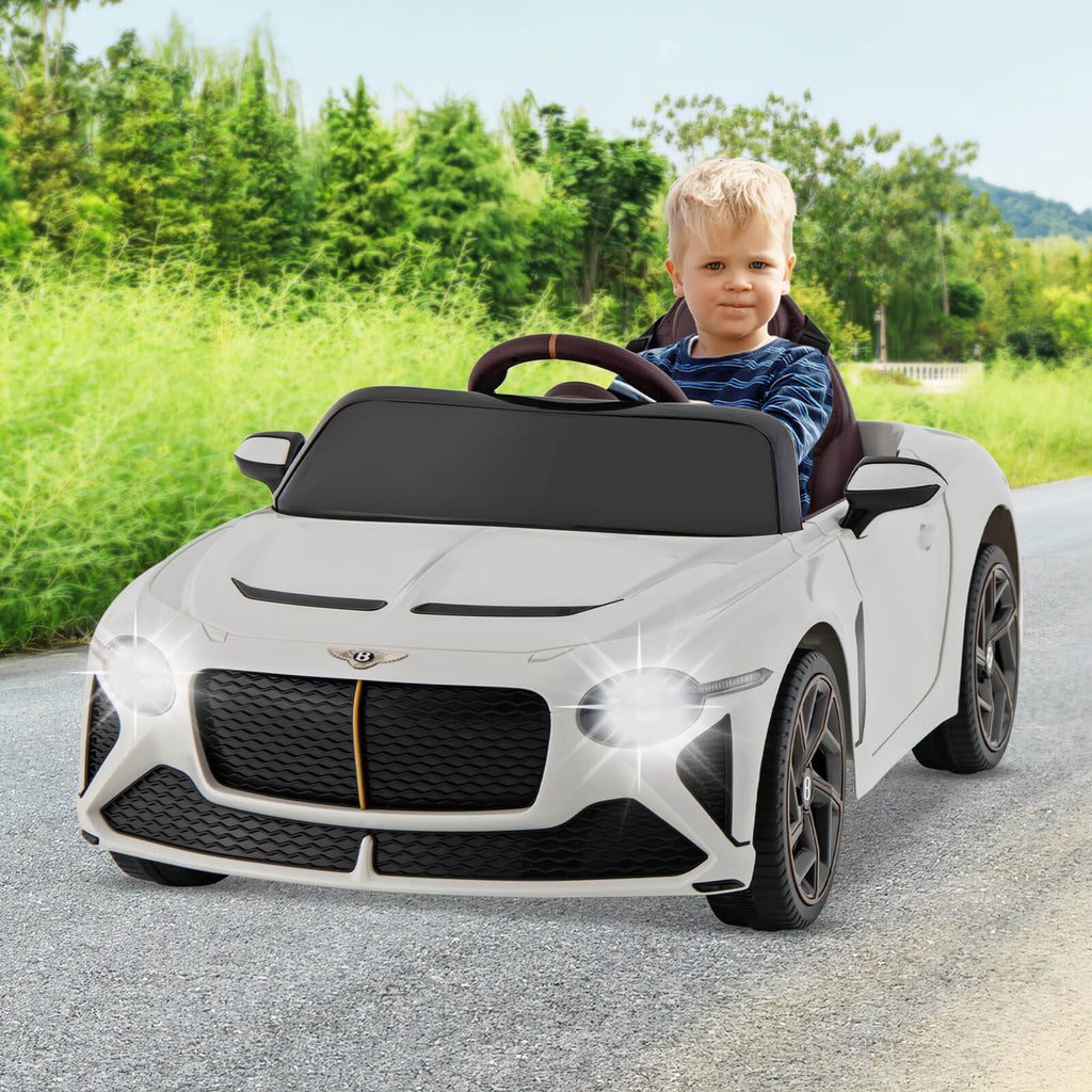 12V Licensed Bentley Bacalar Kids Ride On Car with Scissor Doors and L