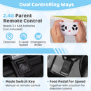 12V Kids Ride on Truck with Remote Control and Wireless Connection-Black