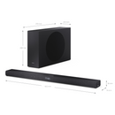 Sharp 2.1 360W Dolby Atmos / DTS Virtual:X Ultra-Slim Soundbar & Subwoofer