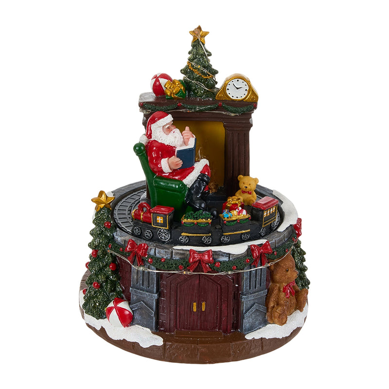 Lifeideas Santa Claus Music Box Ornament