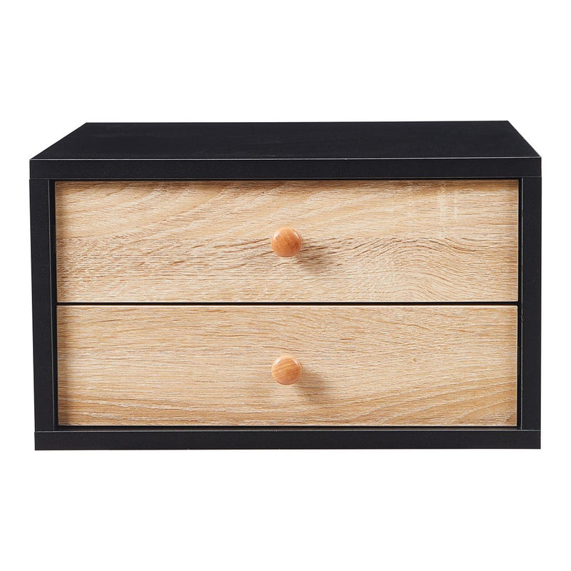 Livingandhome Floating Bedroom Nightstand with Drawers