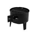 3-In-1 Portable Outdoor Charcoal BBQ Grill Smoker