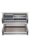 Lifeideas Stainless Steel Cabinet Pull-Out Basket