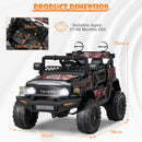 12V 7Ah Licensed Toyota FJ Cruiser Electric Car with Remote Control-Multicolor