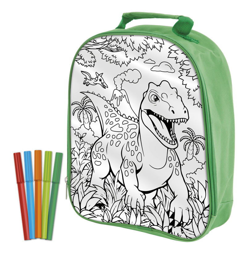 Dino Colour Your Own Bag