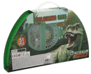 Dino Colouring Case Half Round - 51 Pcs