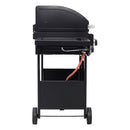 5-Burner Outdoor Gas Burner with Side Burner Gas Gill