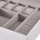 Sheonly Stylish Jewellery Storage Box with Watch Slots
