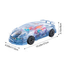 Kidkid Visible Moving Gears Police Car Toy With Light And Sound For Toddlers
