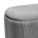 Livingandhome Modern Pleated Storage Stools