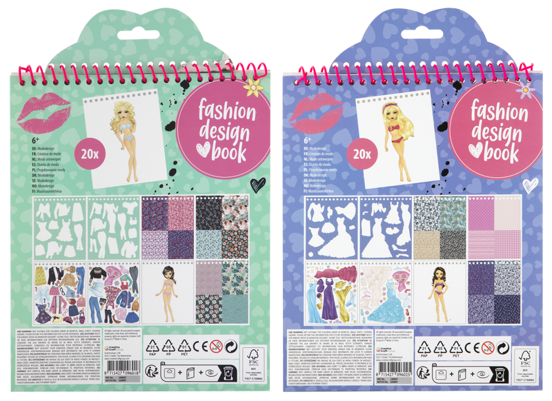 Besties Fashion Designer Book