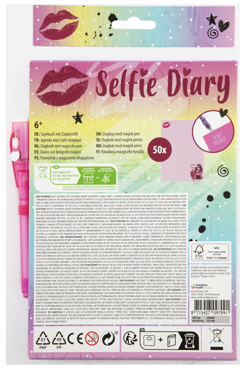 Besties Selfie Diary