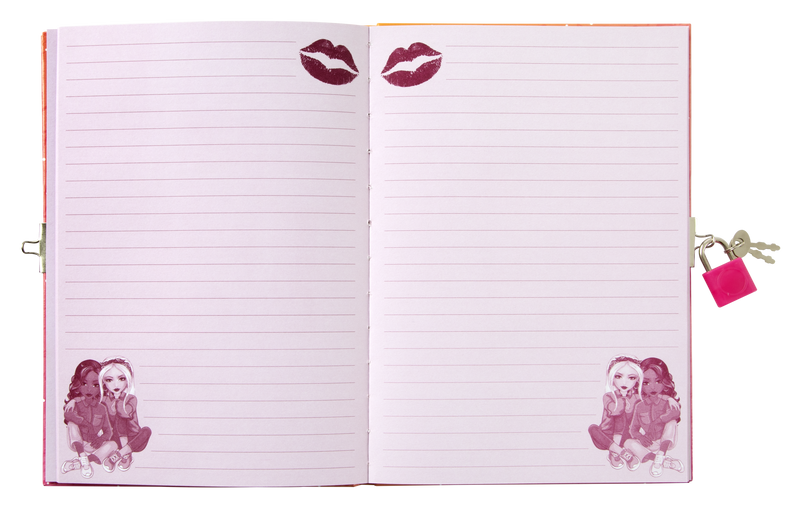 Besties A5 Diary 60 Sheets With Key & Lock