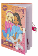 Besties A5 Diary 60 Sheets With Key & Lock