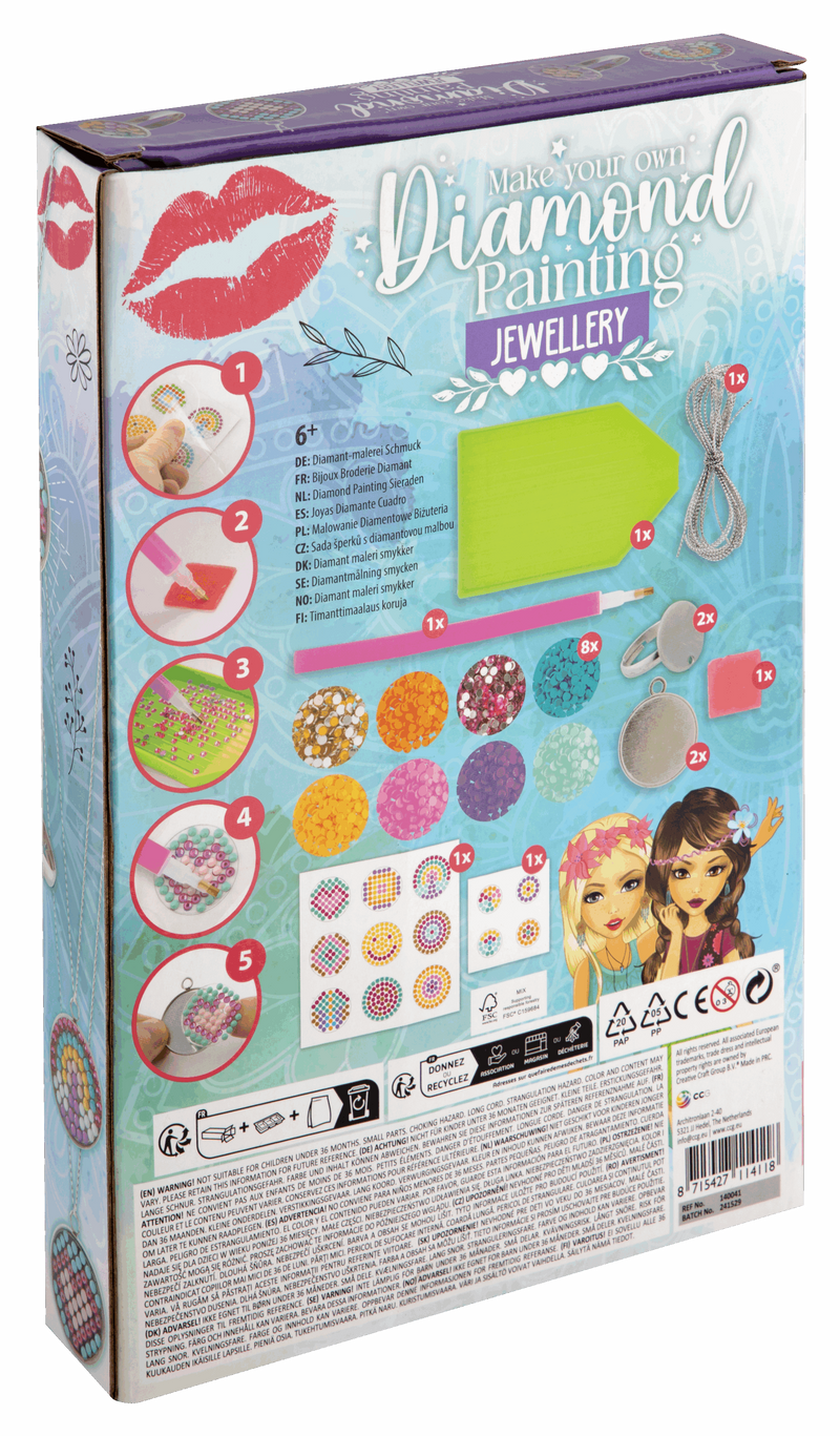 Besties Diamond Painting Jewellery Set