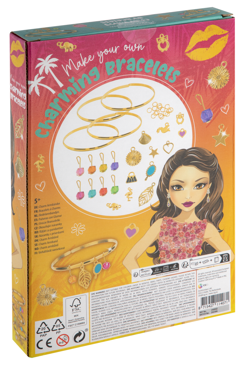 Besties Charming Bracelets Jewellery Set