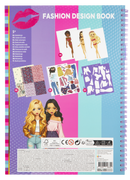Besties Fashion Design Book