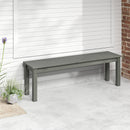 Outdoor Backless Patio Garden Bench