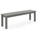 Outdoor Backless Patio Garden Bench
