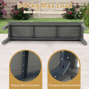 Outdoor Backless Patio Garden Bench