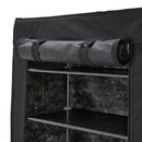 Lifeideas 10-Tier Shoe Cabinet with Roll-Up Door
