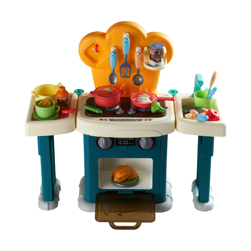 Kidkid Kids Pretend Kitchen Playset with Lights and Sounds