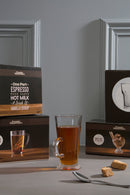 Euri Clear Tall Glass Mugs Set Of 4