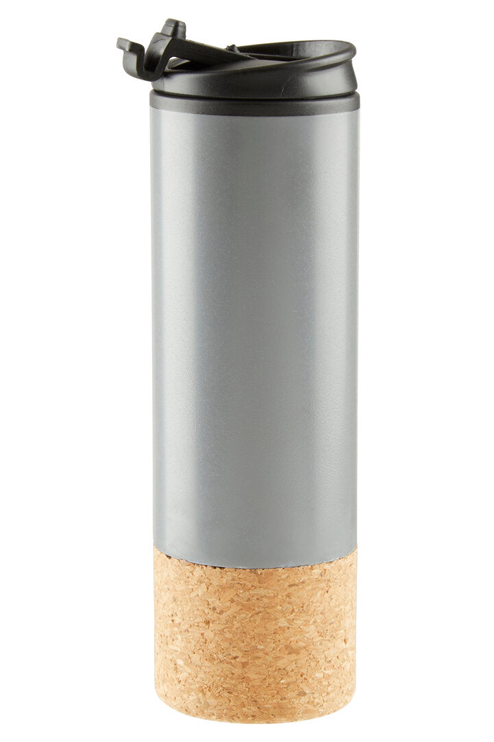 Mimo Cool Grey Double Wall Travel Mug