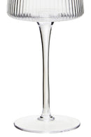 Eldon Set of Four Ribbed Wine Glasses