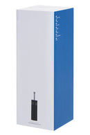 Indy Matt Black Square Design Toilet Brush Holder