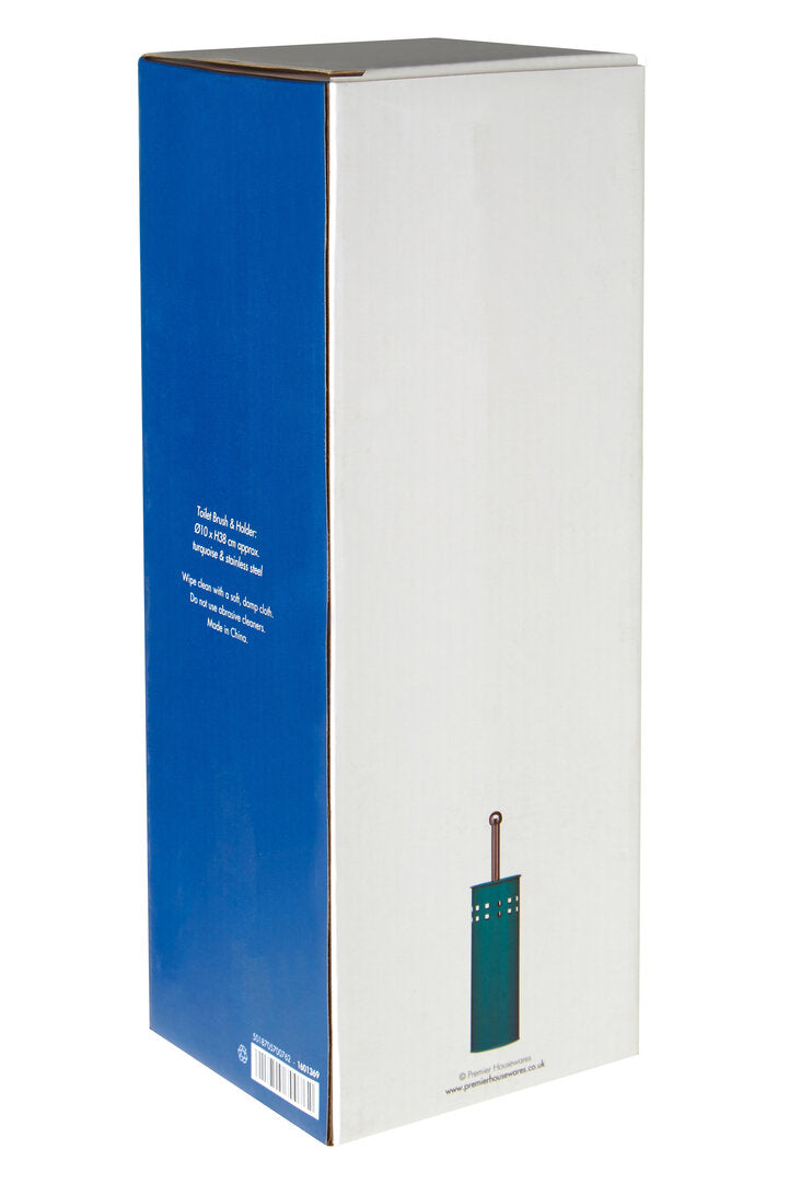 Indy Turquoise Toilet Brush