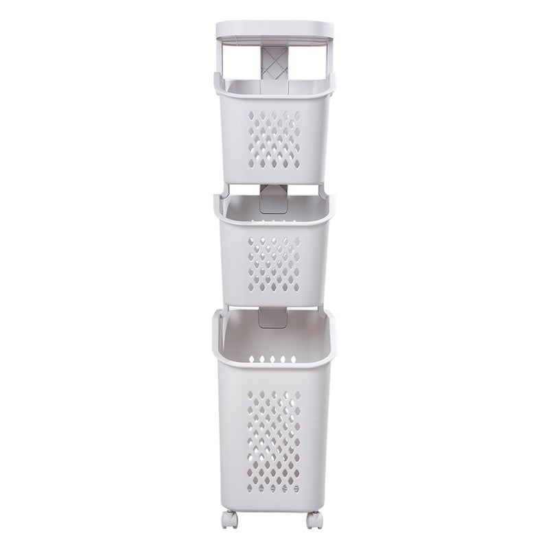 Lifeideas Compact 3 Tier Storage Unit for Laundry