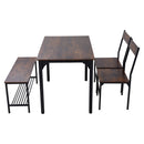 Livingandhome Dining Table Set for 4