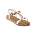 Pair Of Casual Bohemian Open-Toe Sandals