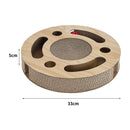 KidKid Round Cat Scratcher with Ball Toy