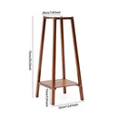 Breeins Solid Wood Indoor Plant Shelf Unit