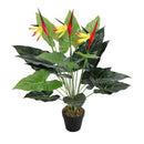 Breeins 75cm Artificial Potted Bird Of Paradise Palm Tree