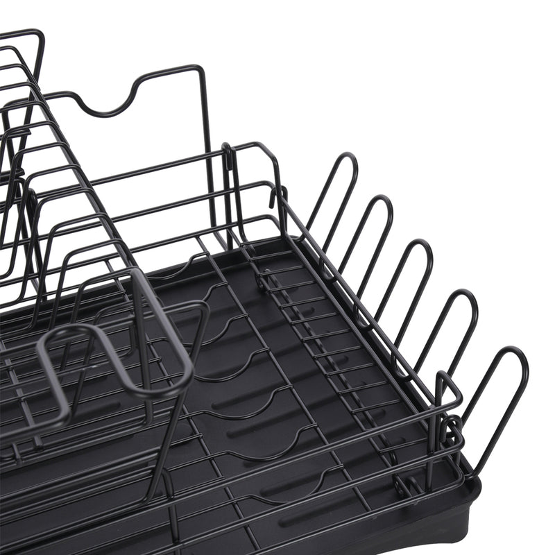 Livingandhome 4PCS Magnetic Fridge Storage Shelf with Hooks