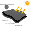 Chenille Blackout Taped Curtains Ochre